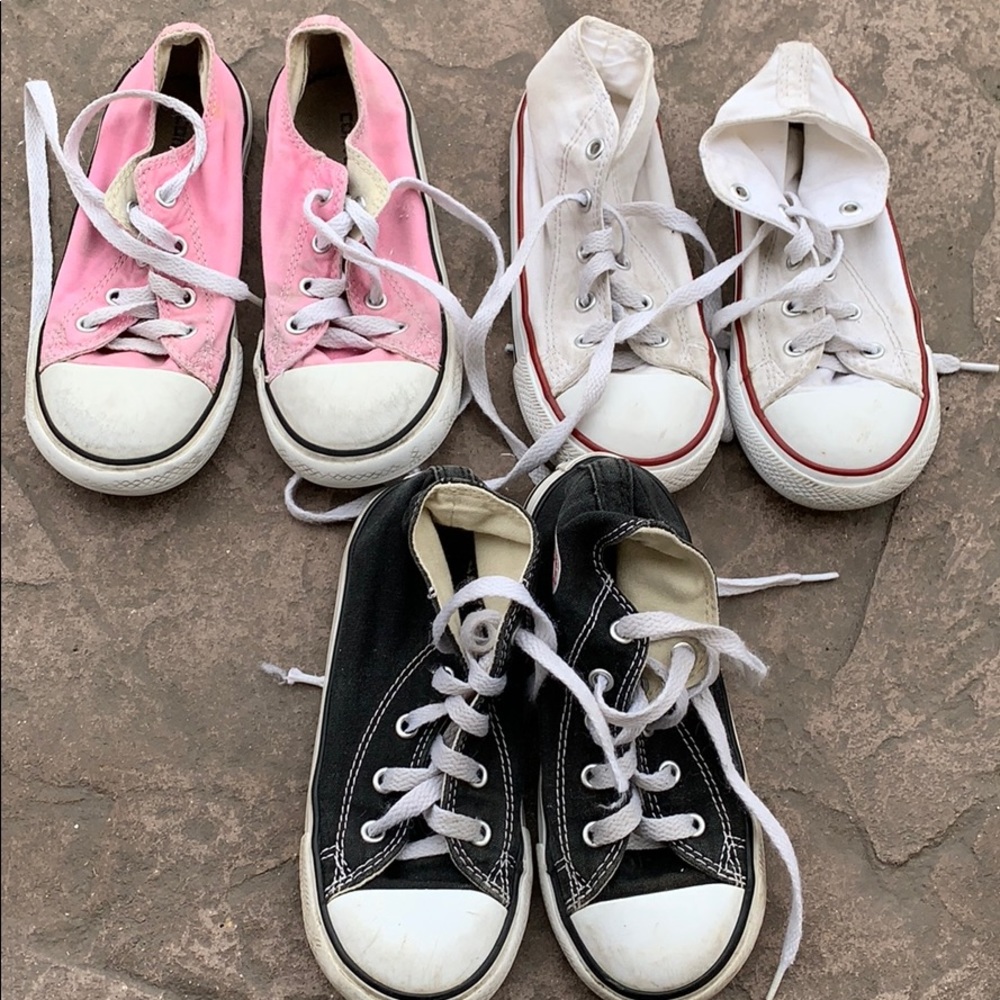 All 3 converse for 15 still in good conditions